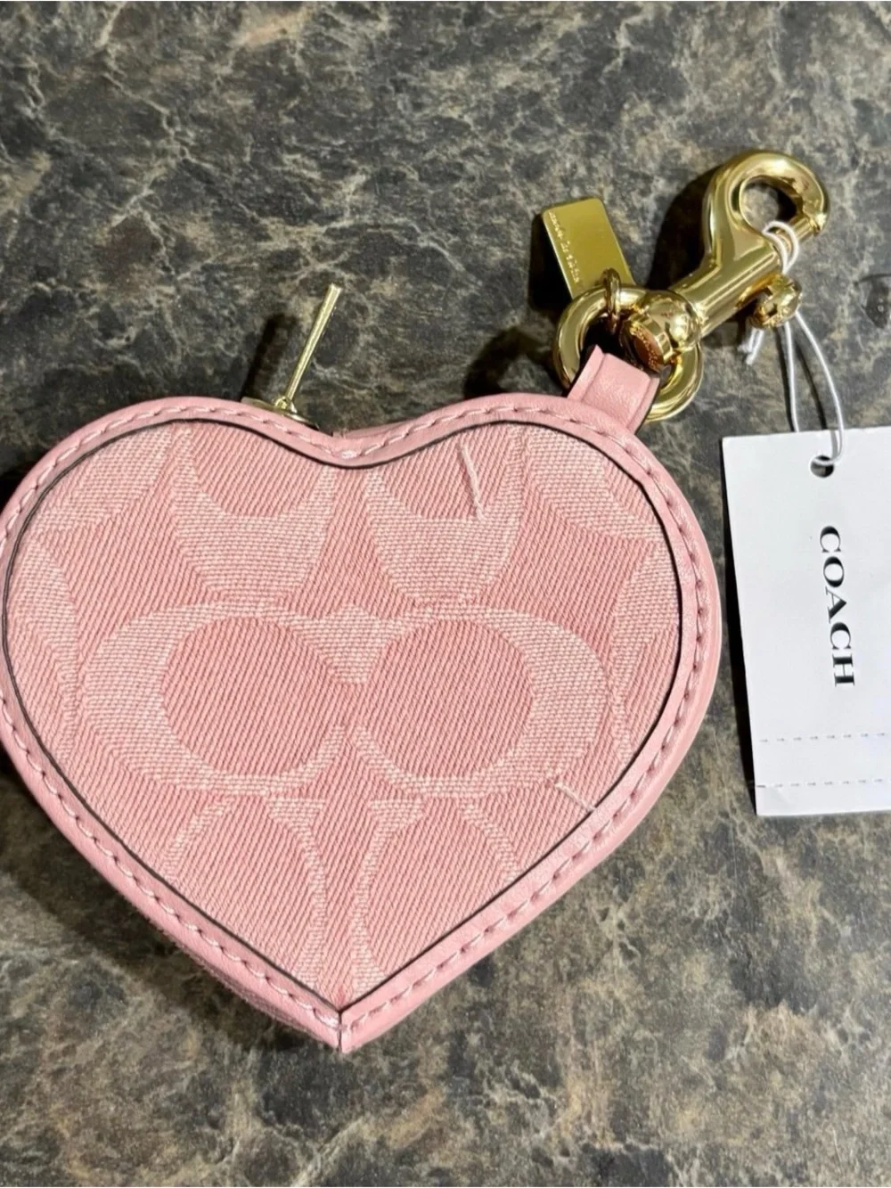 Coach bnwt pink